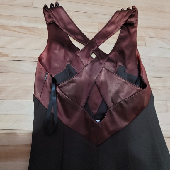 Vintage Joseph Ribkoff vintage brown mother of the bride maxi dress siz… - Picture 7 of 14